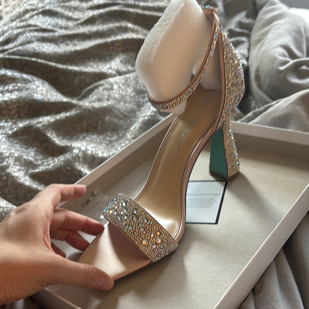 Betsey Johnson SB-DANI Rhinestone Shoes - Picture 2 of 5